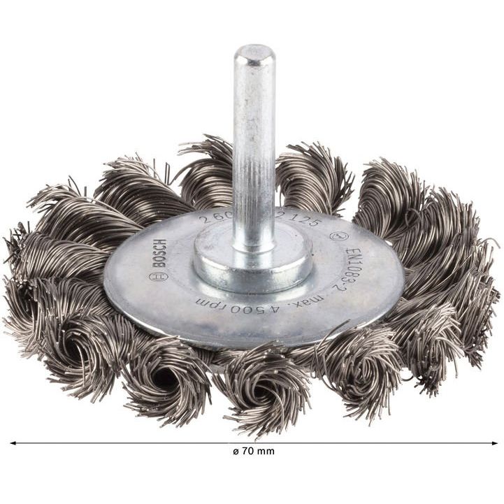 Bosch - Rotierende Drahtbürste PRO Stainless Steel heavy 2608622125 Scheibenbürste