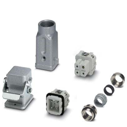 Phoenix Contact - Rechtecksteckverbinder, Set (Industriesteckverbinder) Steckverbinder-Set HC-KIT-A03-R01