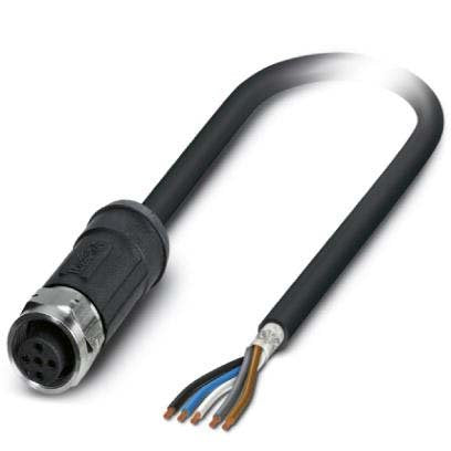Phoenix Contact - Konfektioniertes Sensor-Aktor-Kabel Sensor-/Aktor-Kabel SAC-5P-2,0 #1407266 5-pol.RAL7021 2m