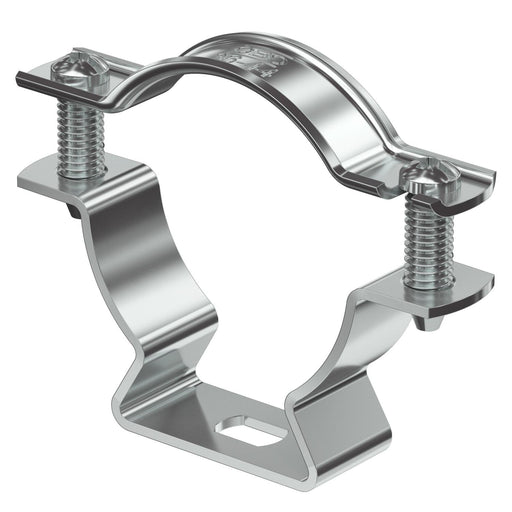OBO Bettermann - Befestigungsschelle für Kabel/Rohre Abstandschelle ASL 733 44 ALU mit Langloch 36-44mm − 1 Stück