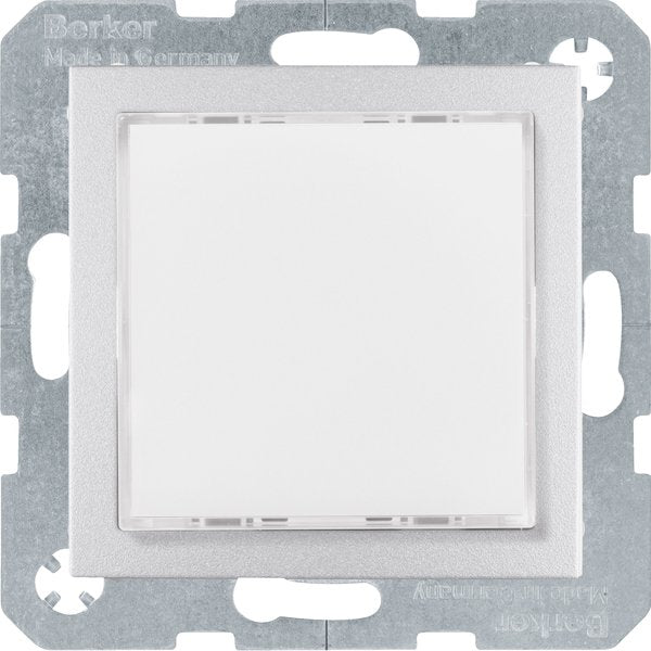 Berker - Info-Lichtsignal für Installationsschalterprogramme LED-Signallicht 29511404 RGB alu-lackiert
