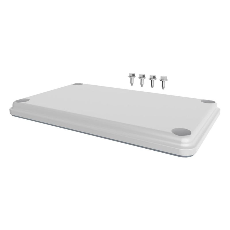 Eaton - Einführungsflansch für Kleingehäuse/Schaltschrank Flanschplatte IP55 F3A-2K-M50/16-1 Isolierstoff − 12 Stück