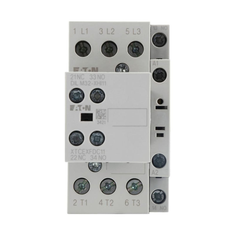 Eaton - Leistungsschütz zum Schalten von Wechselstrom Leistungsschütz DILM17-21(230V50HZ) 2S1Ö 7,5kW/400V,AC