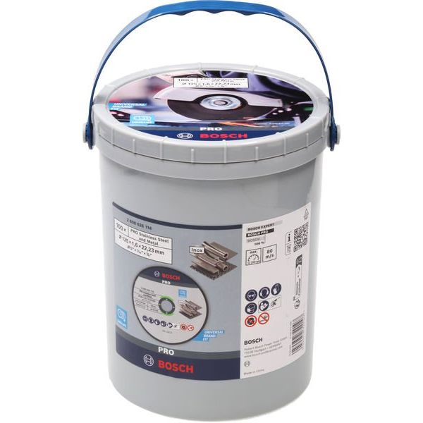 Bosch - Trenn-/Schleifscheibe PRO Stainless Steel and 2608626114 Metal Trennscheibe − 100 Stück