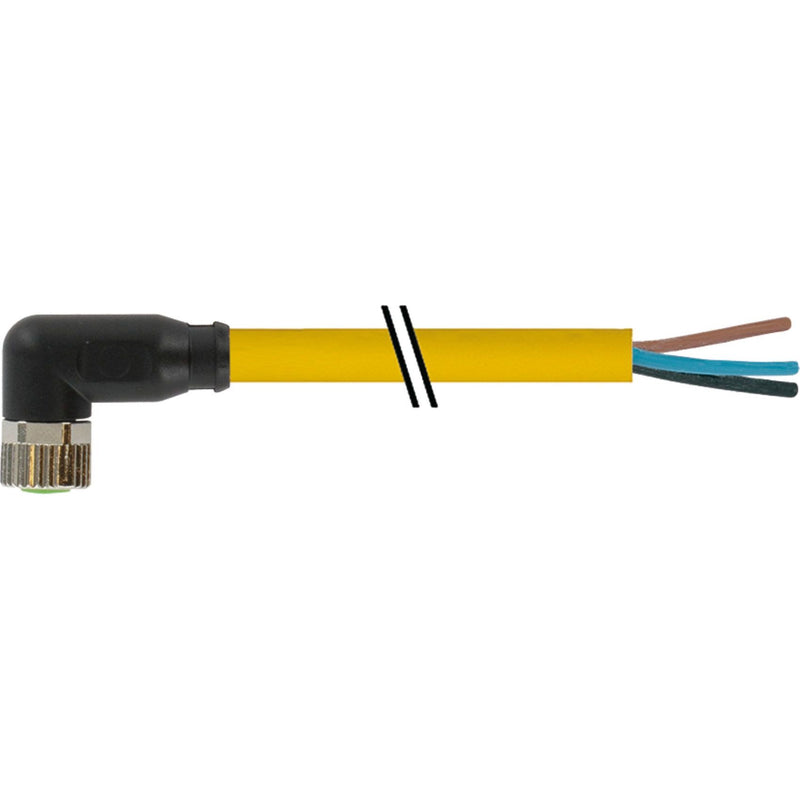 Murrelektronik - Konfektioniertes Sensor-Aktor-Kabel M8 Buchse gewinkelt 7000-08081-0300500 m.frei. Leitungsende