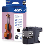 Brother - Verbrauchsmaterial für Telefax/Drucker/MFC Tintenpatrone XL LC-127XLBK schwarz groß
