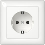 Gira - Steckdose Vollpl. 444003 Reinweiß