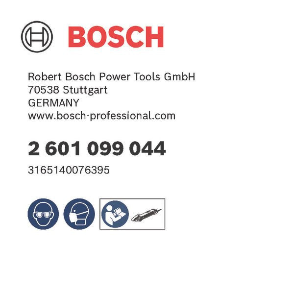Bosch - Systemzubehör für Schleifen/Polieren (Akku/elektrisch/Druckluft) Klettgewebeersatz für GDA 2601099044 280E Professional