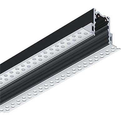 Zumtobel Group - Elektrisches Zubehör/Ersatzteile für Leuchten Niedervolt U-Einbauprofil SUP2 TRACKU TL 4M BK