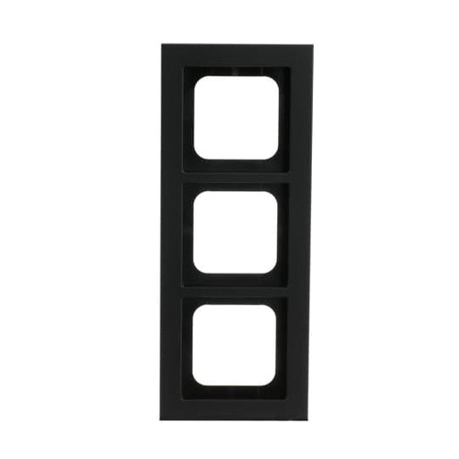 Busch-Jaeger - Abdeckrahmen Abdeckrahmen 1723-275 schwarz matt − 1 Stück by Busch-Jaeger
