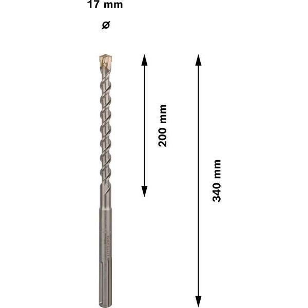 Bosch - Bohrer PRO SDS max-7 2608586756 Hammerbohrer 17 x