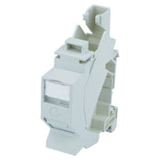 Telegärtner - Tragschienenadapter Tragschienen-Verbinder T568A − 5 Stück