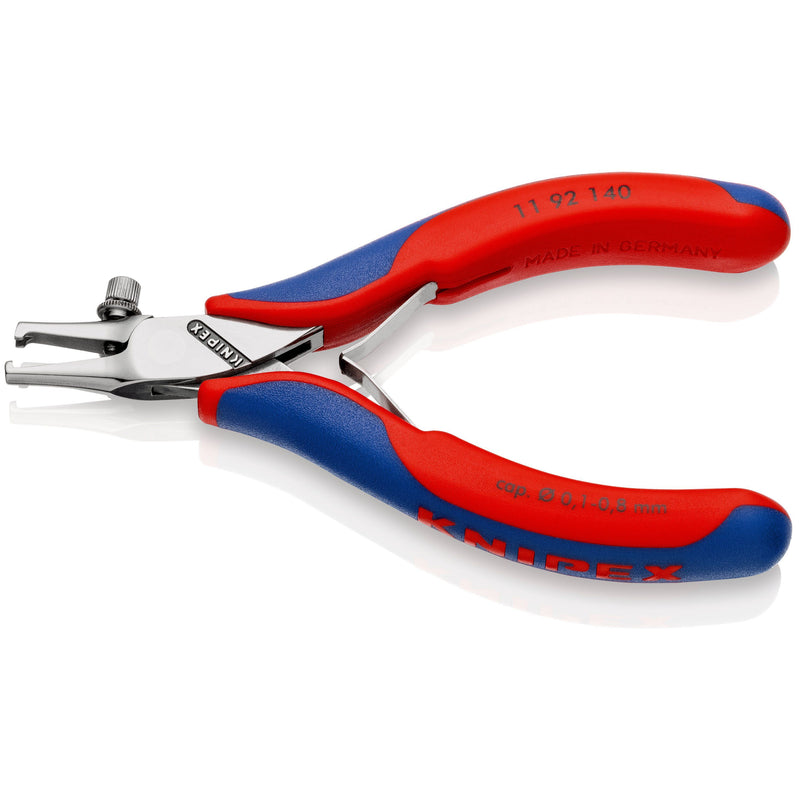 Knipex - Abisolierzange Elektronik-Abisolierzange 11 92 140 spiegelpoliert,140mm