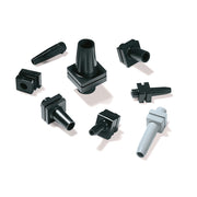 HellermannTyton - Durchführungstülle Schnurschutztülle H 121-PVC-BK D1 schwarz − 500 Stück