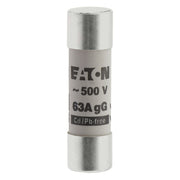 Eaton - Zylindrische Sicherung Sicherungseinsatz Nieders. 63A 500V 1#C14G63 63A AC 500V 80kA − 10 Stück