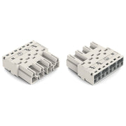 WAGO - Steckverbinder für steckbare Gebäudeinstallation Stecker 770-234 2x0,5-4mmq weiß − 50 Stück