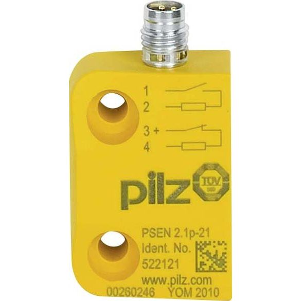 Pilz - Magnetischer Näherungsschalter Sicherheitssensor PSEN 2.1p-21 #522121 8mm/LED/1swit./1unit