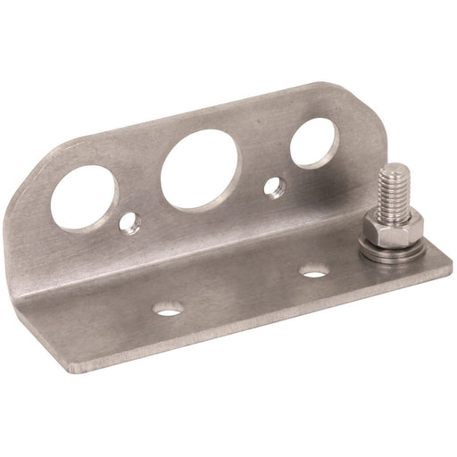 DEHN - Zubehör/Ersatzteile für Erdung und Blitzschutz Befestigungswinkel BW90 B17 21 16 V2A Niro m.Bolzen M8