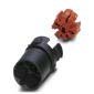 Phoenix Contact - Rundsteckverbinder, feldkonfektionierbar (Industriesteckverbinder) Kontaktträger SACC-MCI-M12MSB-5CON − 10 Stück