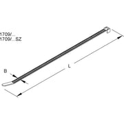 HKL - Kabelbinder 1709/215 selbstverlöschend − 100 Stück