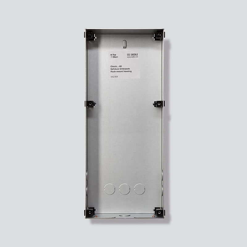 Siedle&Söhne - Montageelement für Türstation Unterputzgehäuse Classic GU CL 07-0 Stahlblech verzinkt − 1 Stück