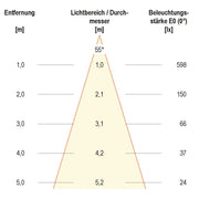 EVN Lichttechnik - Decken-/Wandleuchte LED-Wandanbauleuchte C65141002 3000K IP65 eds