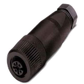 Phoenix Contact - Rundsteckverbinder, feldkonfektionierbar (Industriesteckverbinder) Sensor-/Aktor-Stecker SACC-M12FS-4CON-PG7