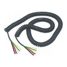 Pepperl+Fuchs Fabrik - Energiekabel < 1 kV, für ortsveränderlichen Einsatz Spiralkabel-Meterware SPK 6x0,25m#64316978 − 1 Stück