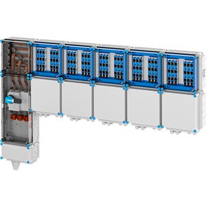 Hensel - Verteilerschrank für Energieversorgung Ladeverteiler Mi EV 11kW 30000 f.30 Ladep. a 11kW