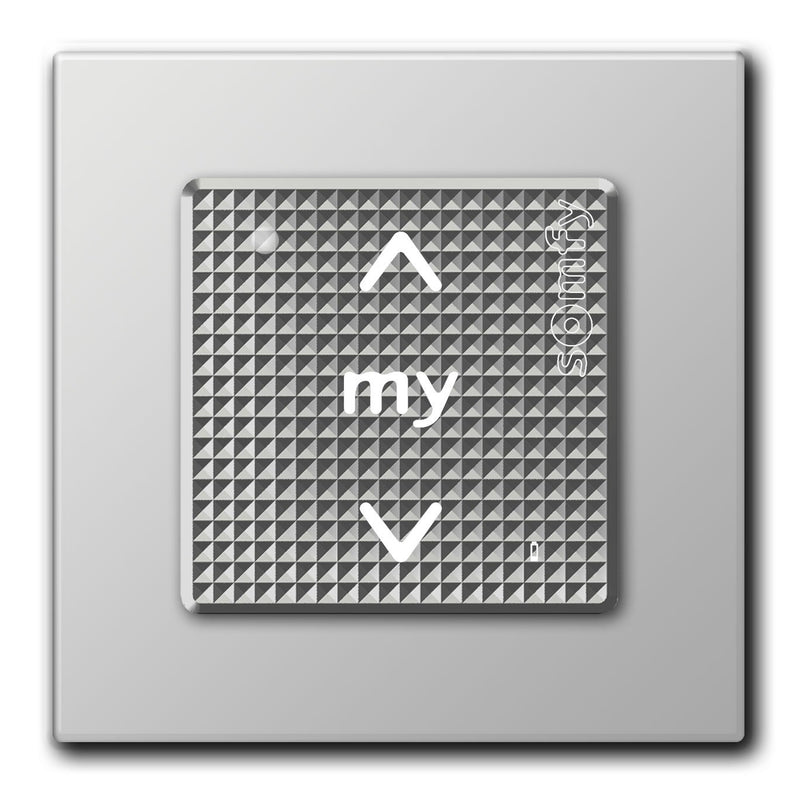 Somfy - Funksender Funkwandsender 1 IN RTS 1810904 1-Kanal Silver Shine