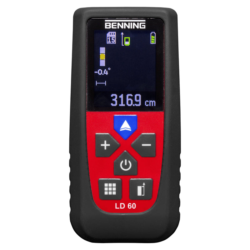 Benning - Messlaser Laser-Entfernungsmessgerät LD 60 60m Reichweite