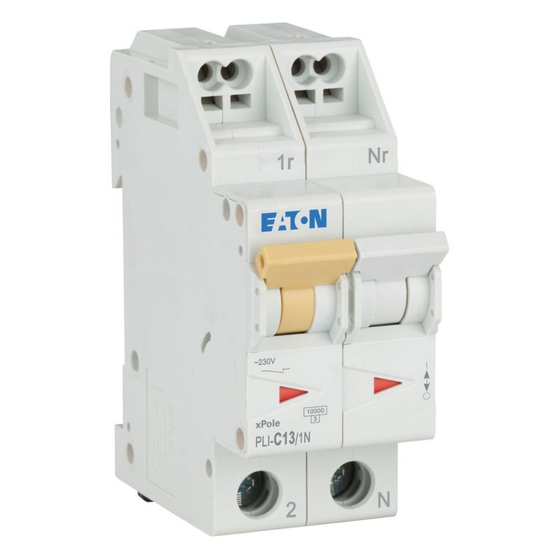 Eaton - Leitungsschutzschalter PLI-C13/1N C 13A, 1p+N Steckkl