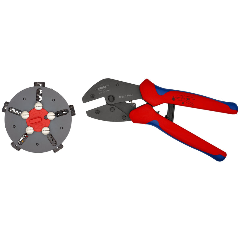 Knipex - Presswerkzeug Kabelschuhe/Verbinder, Aderendhülsen, Schirmanschluss Crimpzange 97 33 02 250mm