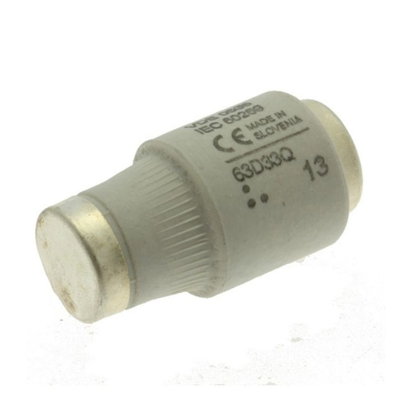 Eaton - D-Sicherungseinsatz Sicherungseinsatz Nieders. FUSE 63A D#63D33Q 63A AC 500V 50kA − 25 Stück