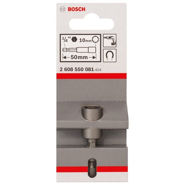 Bosch - Steckschlüssel Steckschlüssel, 50 x 10 2608550081 mm, M 6, mit Magnet
