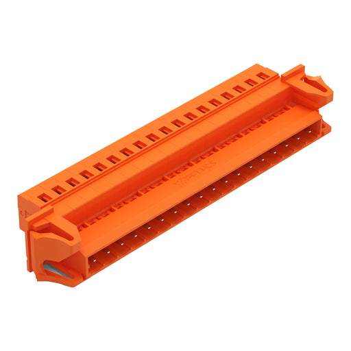 WAGO - Kabelsteckverbinder für Leiterplattensteckverbinder 1-Leiter-Stiftleiste 231-648/114-000 CAGECLAMP,2,5mm²,or − 10 Stück