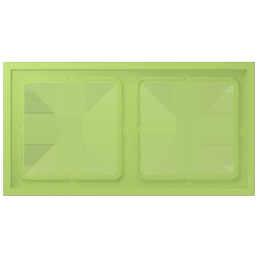 Jung - Abdeckrahmen Rahmen 2-fach LCZ 982 BF 221 vert clair