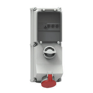 Bals Elektrotech - CEE-Steckdose abschaltbar, abgesichert (IEC 60309) CEE-Steckdose 17536 63A,4p,400V,6H,IP44