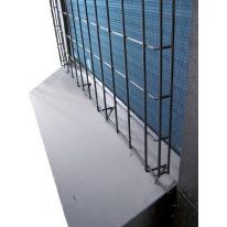 Bosch Thermotechnik - Zubehör/Ersatzteile für Wärmepumpe Schutzgitter 8738206295 f.Wärmetauscher mitt