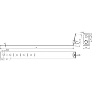 DEHN - Rohrschelle für Blitzschutz Regenrohrschelle RRSV60100B105V2A 60-100mm NIRO