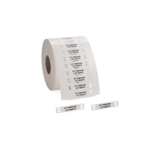 HellermannTyton - Kabelmarkierungssystem Kennzeichnungsschilder 556-80520(1000) 15x75mm wß 1000/Rol − 1000 Stück
