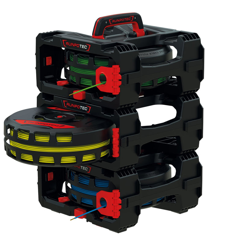 Runpotec - Kabeltrommelabroller CB 260 Cable Box - 10216 4er Set (4 Boxen)