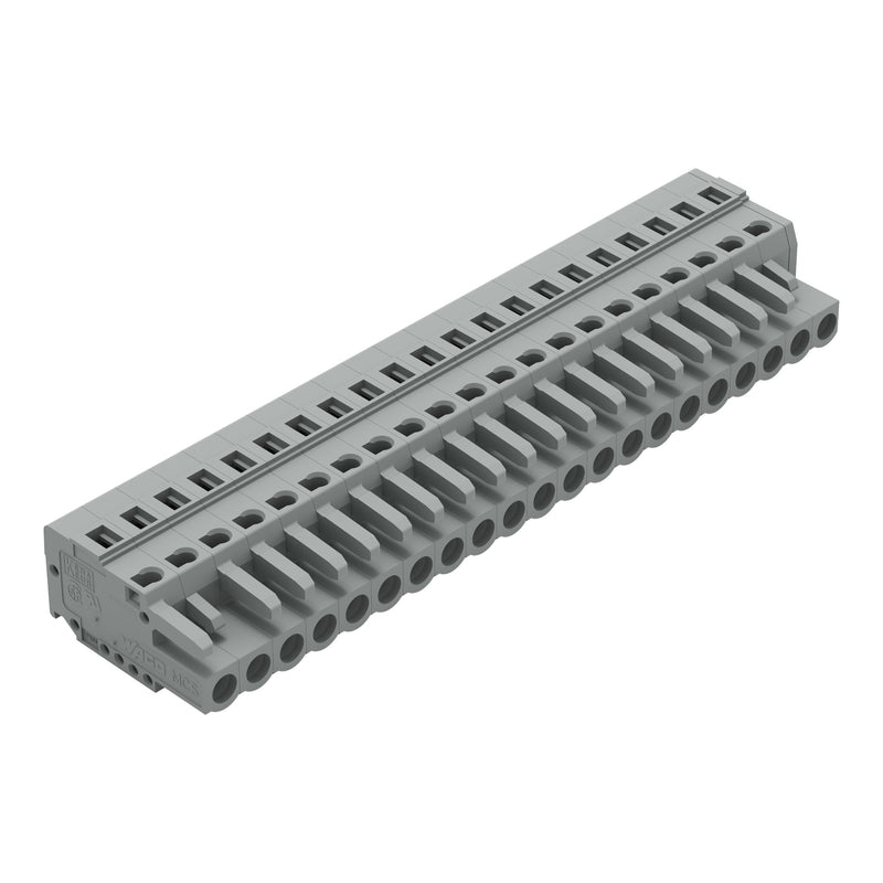 WAGO - Kabelsteckverbinder für Leiterplattensteckverbinder Federleiste 231-121/026-000 21-polig, 5mm − 10 Stück