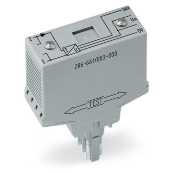 WAGO - Stromüberwachungsgerät AC Stromfluß-Überwachung 286-661 80mA-6A 5-25VAC