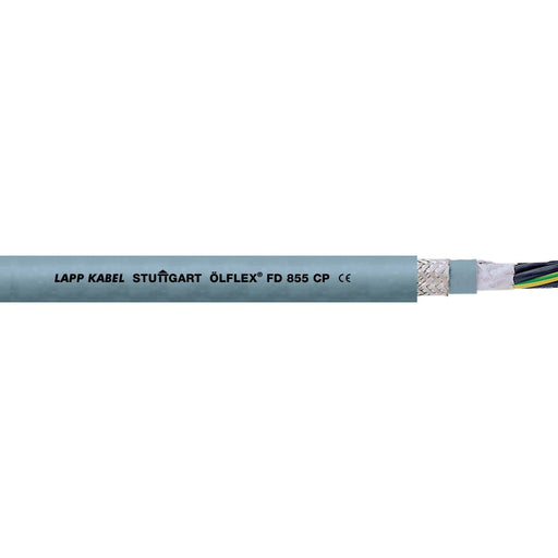 Lapp Kabel&Leitung - Energiekabel < 1 kV, für ortsveränderlichen Einsatz ÖLFLEX FD 855 CP 7G1 0027639/500 − 500 Meter