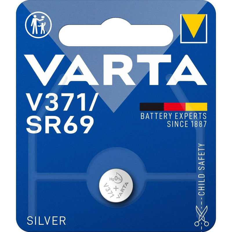 Varta Cons.Varta - Batterie Electronics V 371 Bli.1 1,55V/30mAh/Silber − 10 Stück