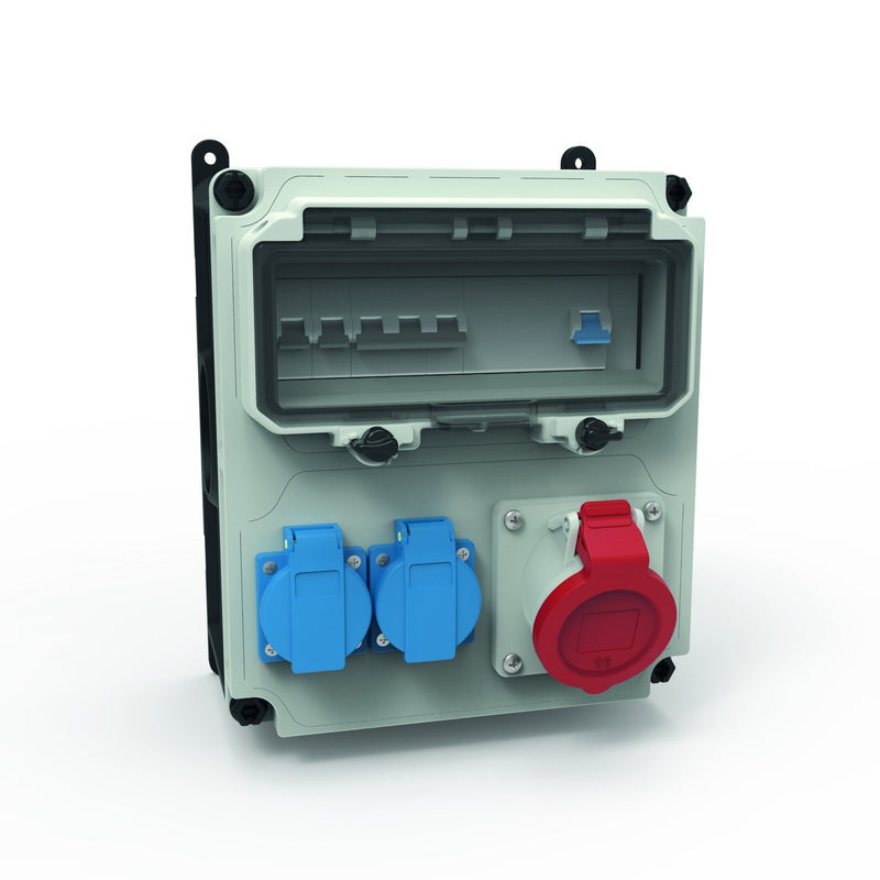 Bals Elektrotech - CEE-Steckdosen-Kombination (IEC 60309) Steckdosen-Kombination 89010 Größe M