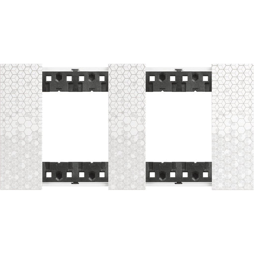 Legrand (BT) - Abdeckrahmen KA4802M2MW 2x2-modulig