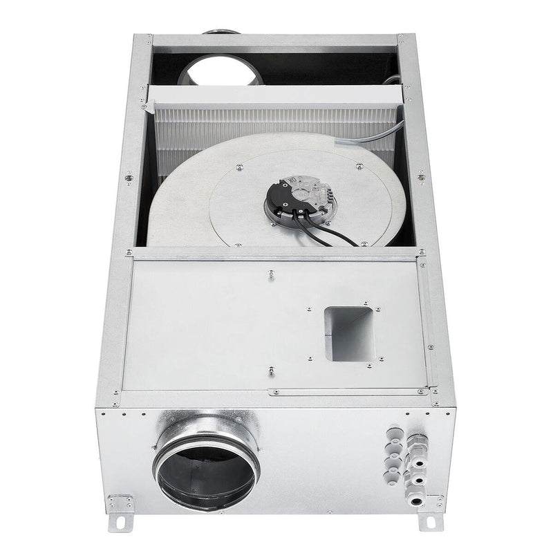 Helios Ventilatoren - Boxventilator Außenluft-Box ALB EC 125 EH mit E-Heizregelung