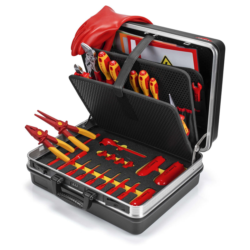 Knipex - Werkzeugset Werkzeugkoffer 00 21 05 EV Basic E-Mobilität